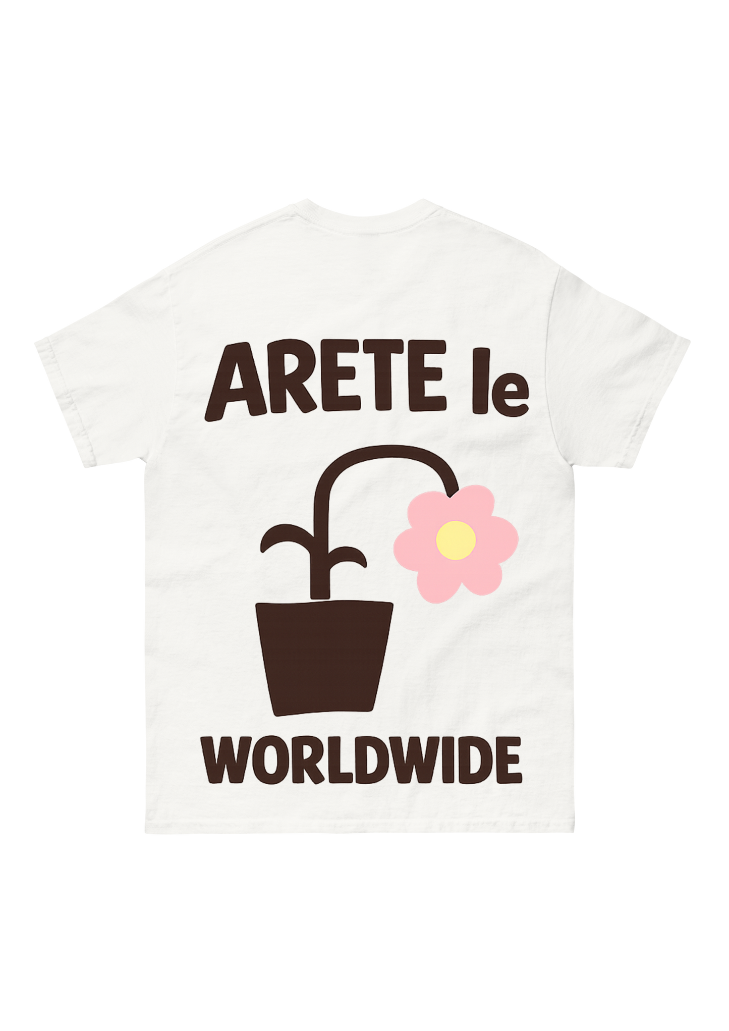 CAMISETA ARETE, LE WORLDWIDE - BLANCO || SPRING26