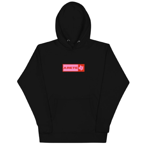 SUDADERA ARETE, MAMMA PLEASE - NEGRO || MID-SPRING24