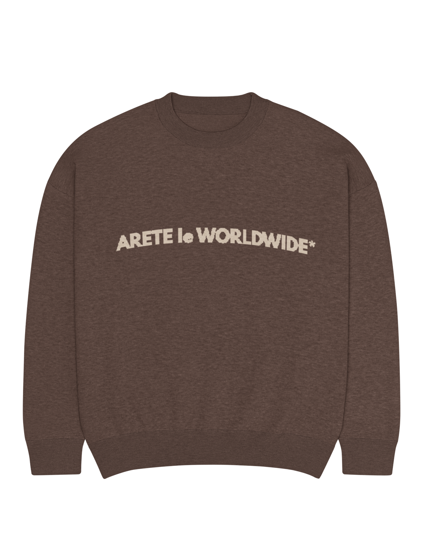 JERSEY ARETE, LET'S GET WORLDWIDE - MARRÓN || SPRING26
