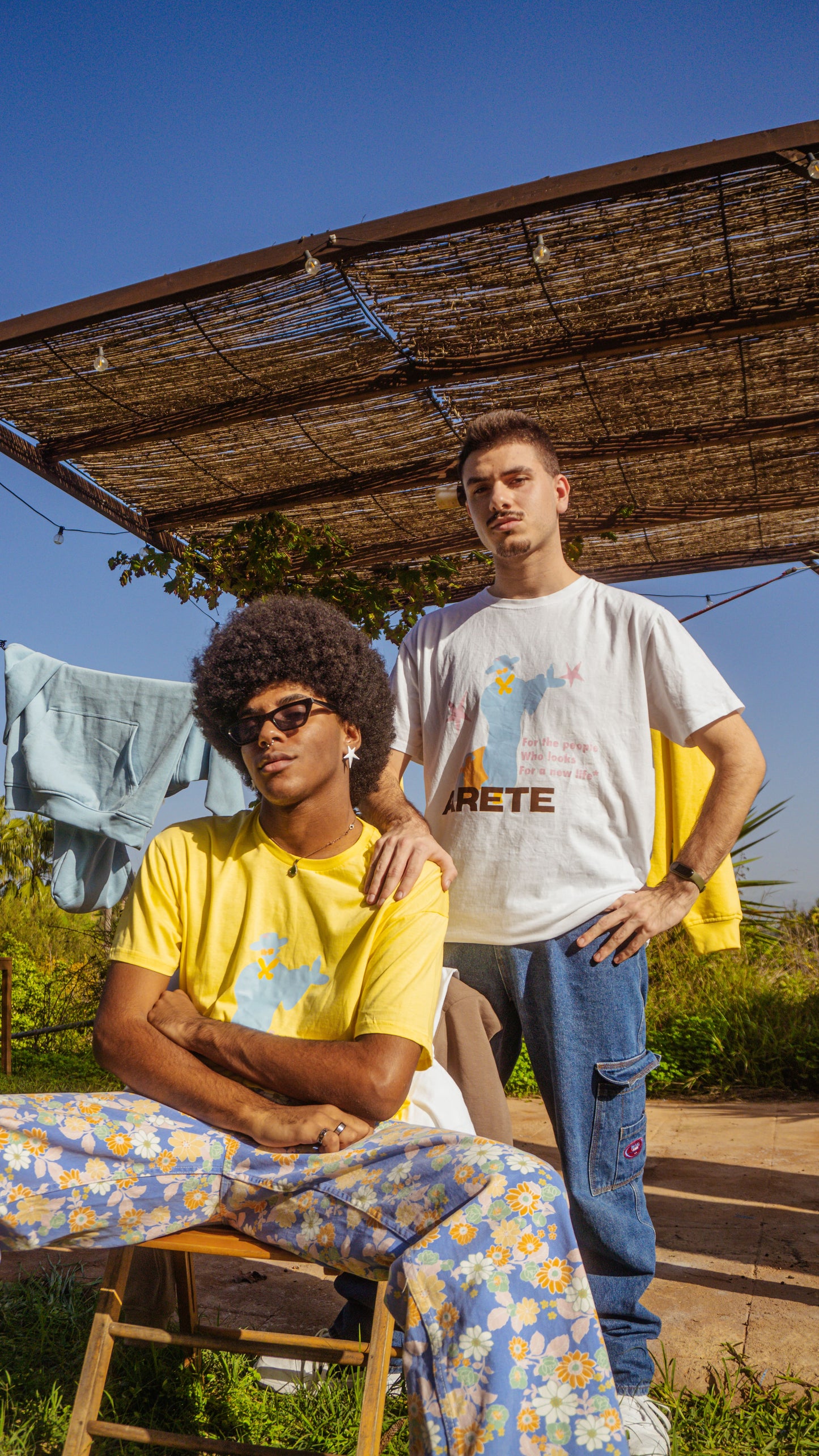 CAMISETA ARETE, WAITER - BLANCO || WINTER24