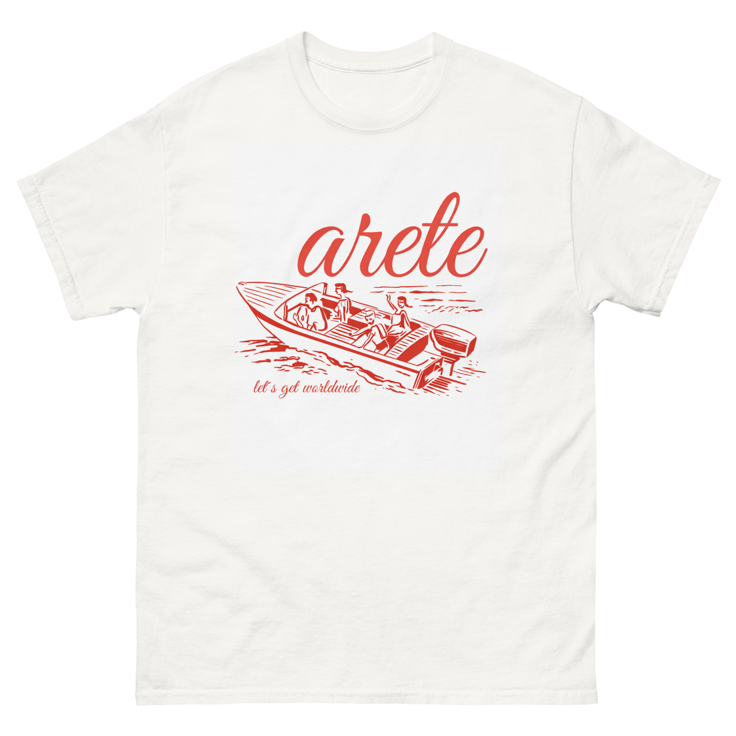 CAMISETA ARETE, LAKE DAY - BLANCO || SPRING26