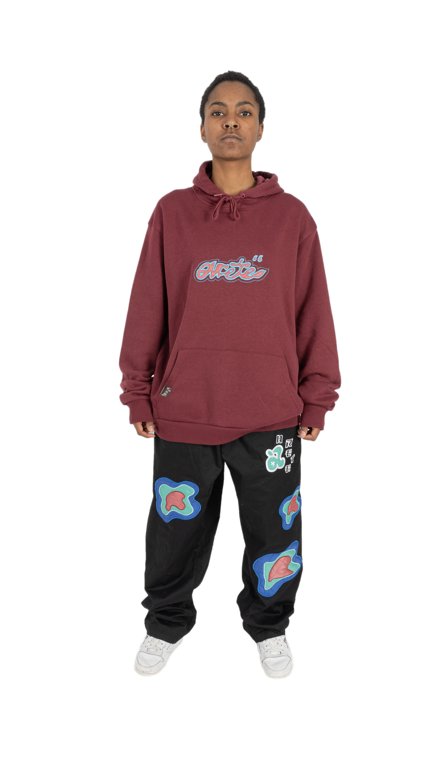 SUDADERA ARETE, GRAFFITI - BURDEOS || AUTUMN23