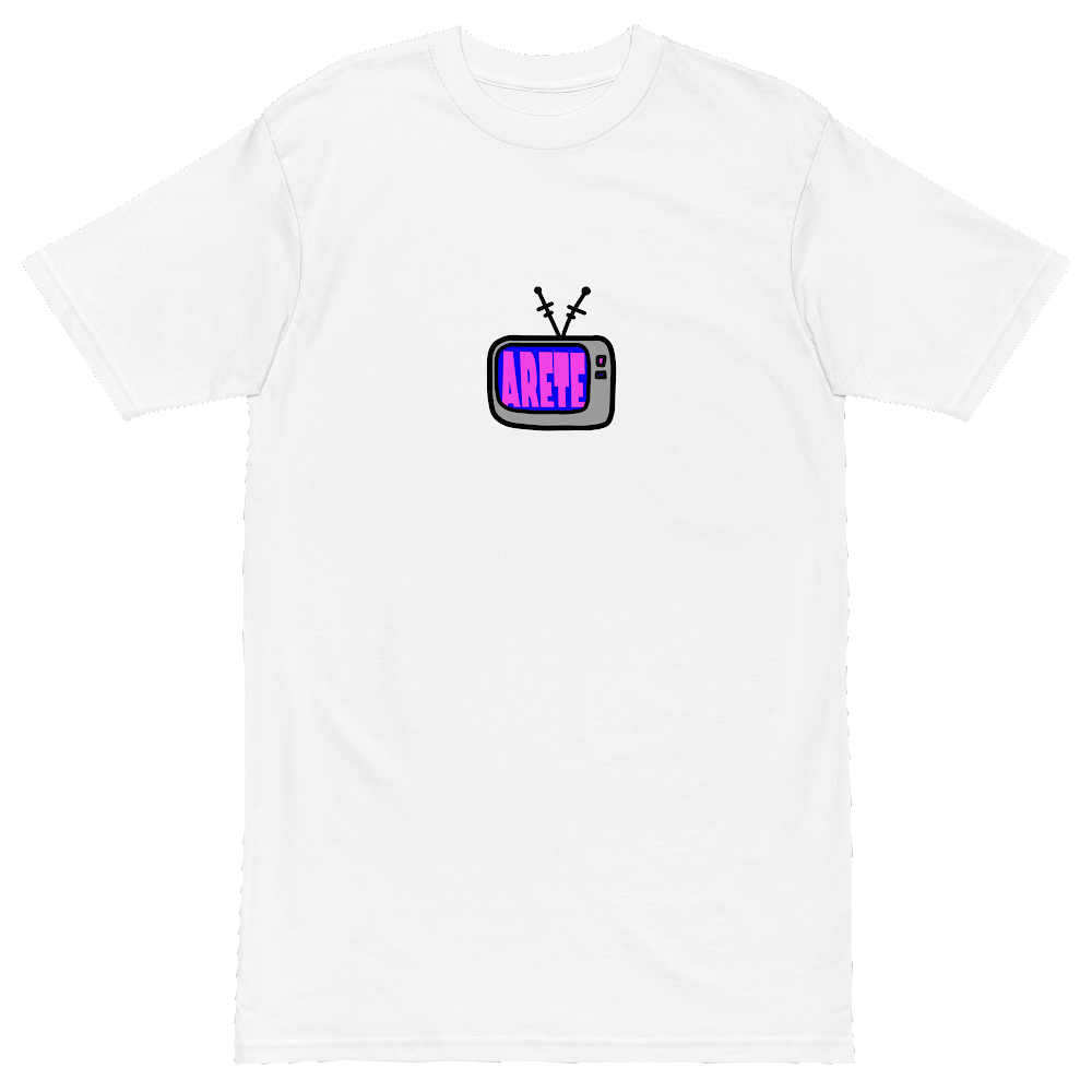 CAMISETA ARETE, TV - BLANCO || AUTUMN21