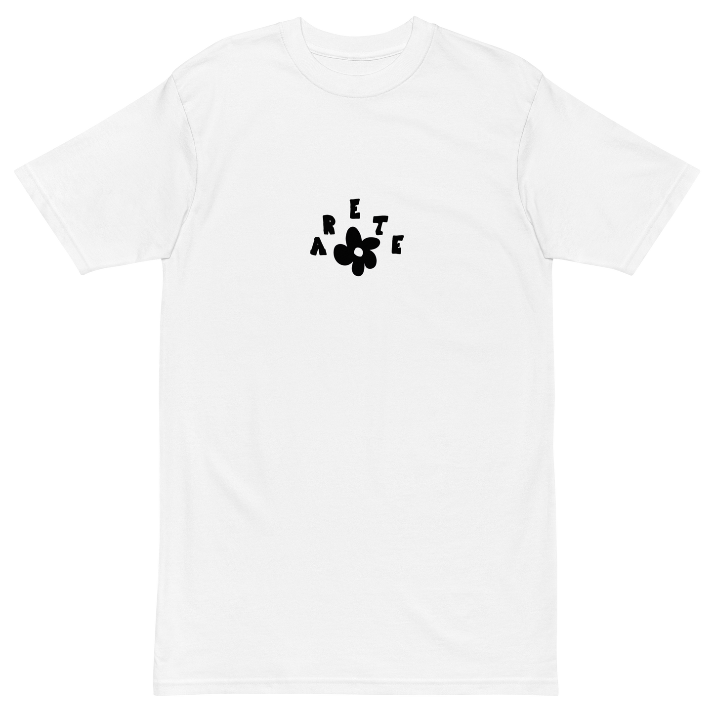 CAMISETA ARETE, BASIC LOGO - BLANCO || AUTUMN22