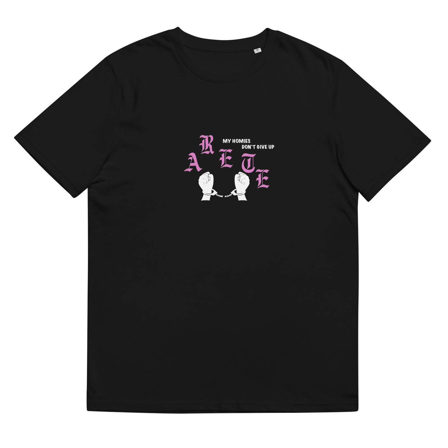 CAMISETA ARETE, MY HOMIES - NEGRO || AUTUMN22