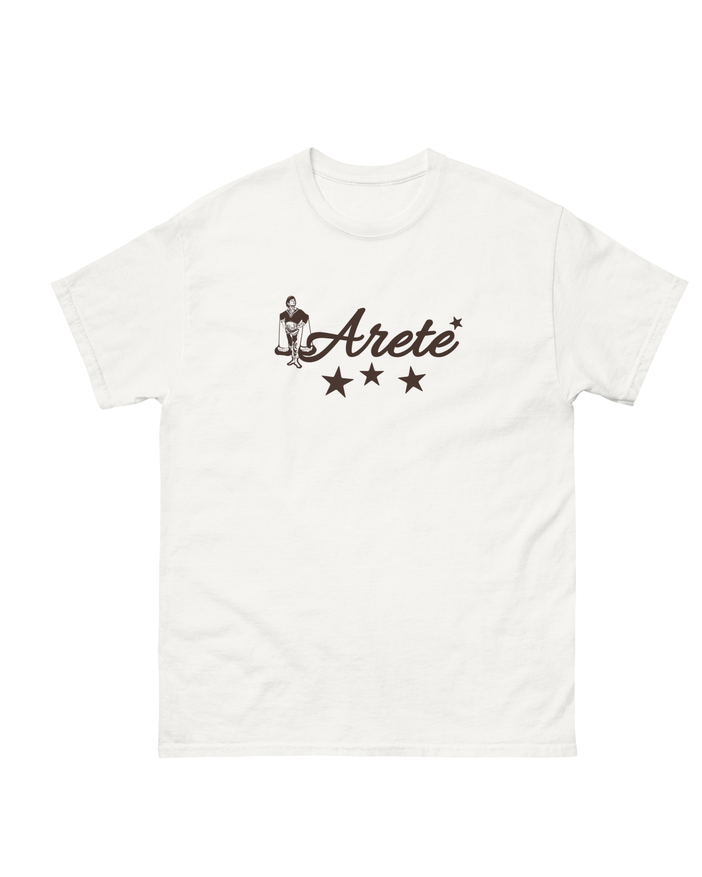 CAMISETA ARETE, EXTRANJERO - BLANCO || SPRING26