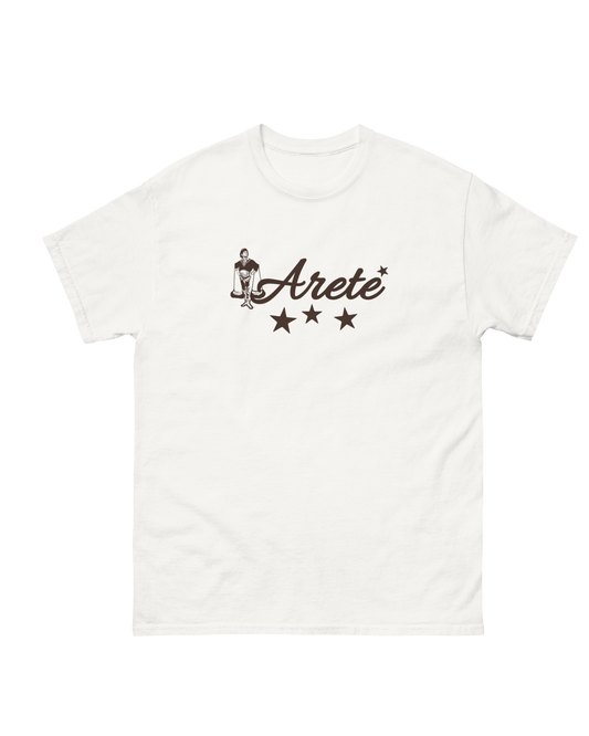 CAMISETA ARETE, EXTRANJERO - BLANCO || SPRING26