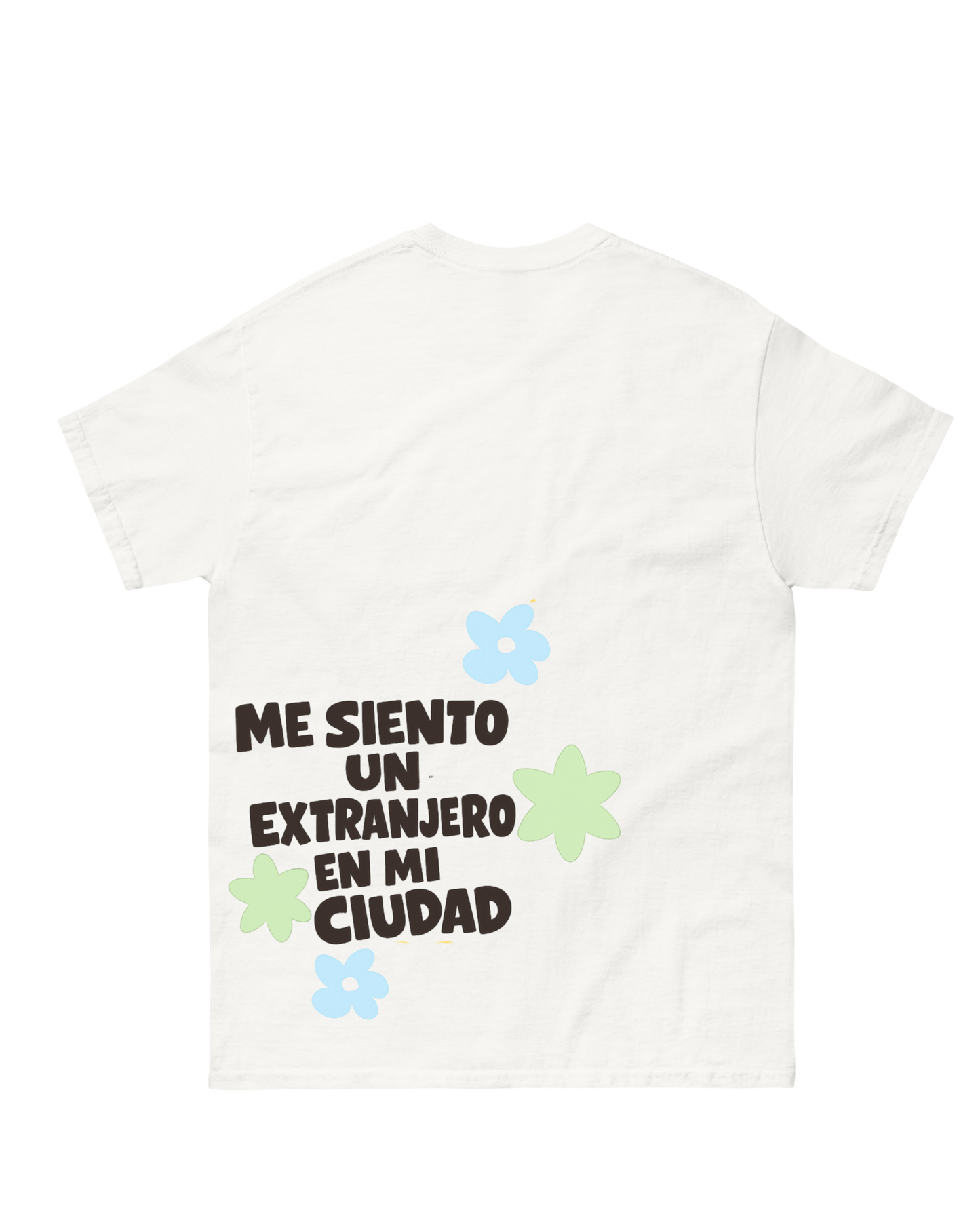 CAMISETA ARETE, EXTRANJERO - BLANCO || SPRING26