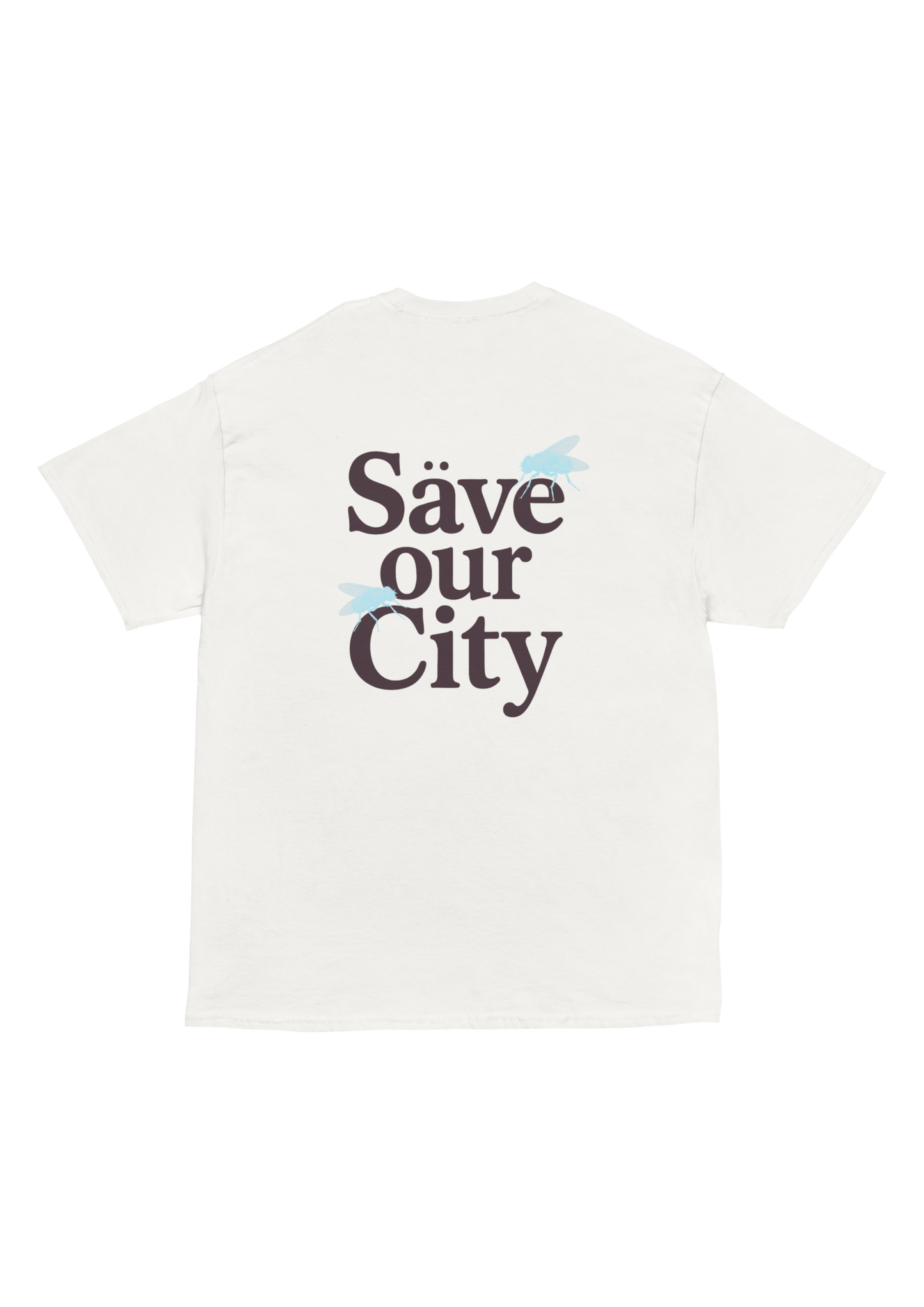 CAMISETA ARETE, SAVE OUR CITY - BLANCO || SPRING26