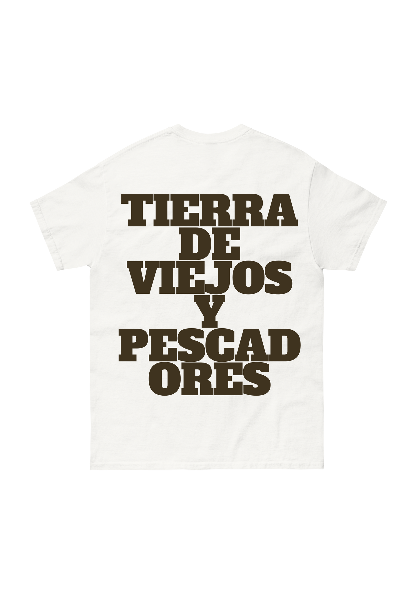 CAMISETA ARETE, VIEJOS Y PESCADORES - BLANCO || SPRING26