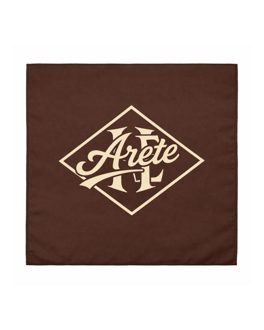 PAÑUELO ARETE, SAVE OUR CITY - MARRÓN || SPRING26