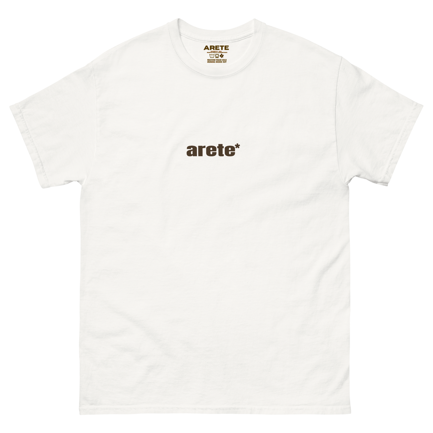 CAMISETA ARETE, BUSINESS BASIC - MARRÓN || WINTER24