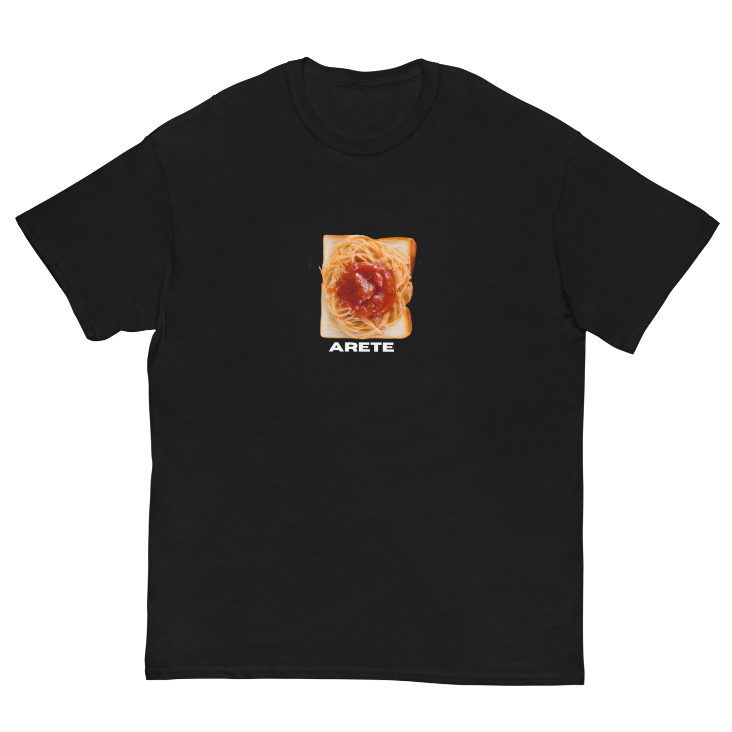 CAMISETA  ARETE, SPAGHETI - NEGRO   ||  SPRING 23
