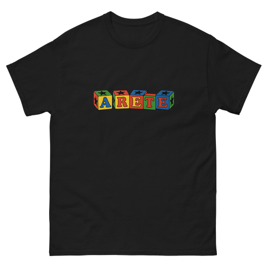 CAMISETA ARETE, GOOD LUCK - NEGRO || SPRING26