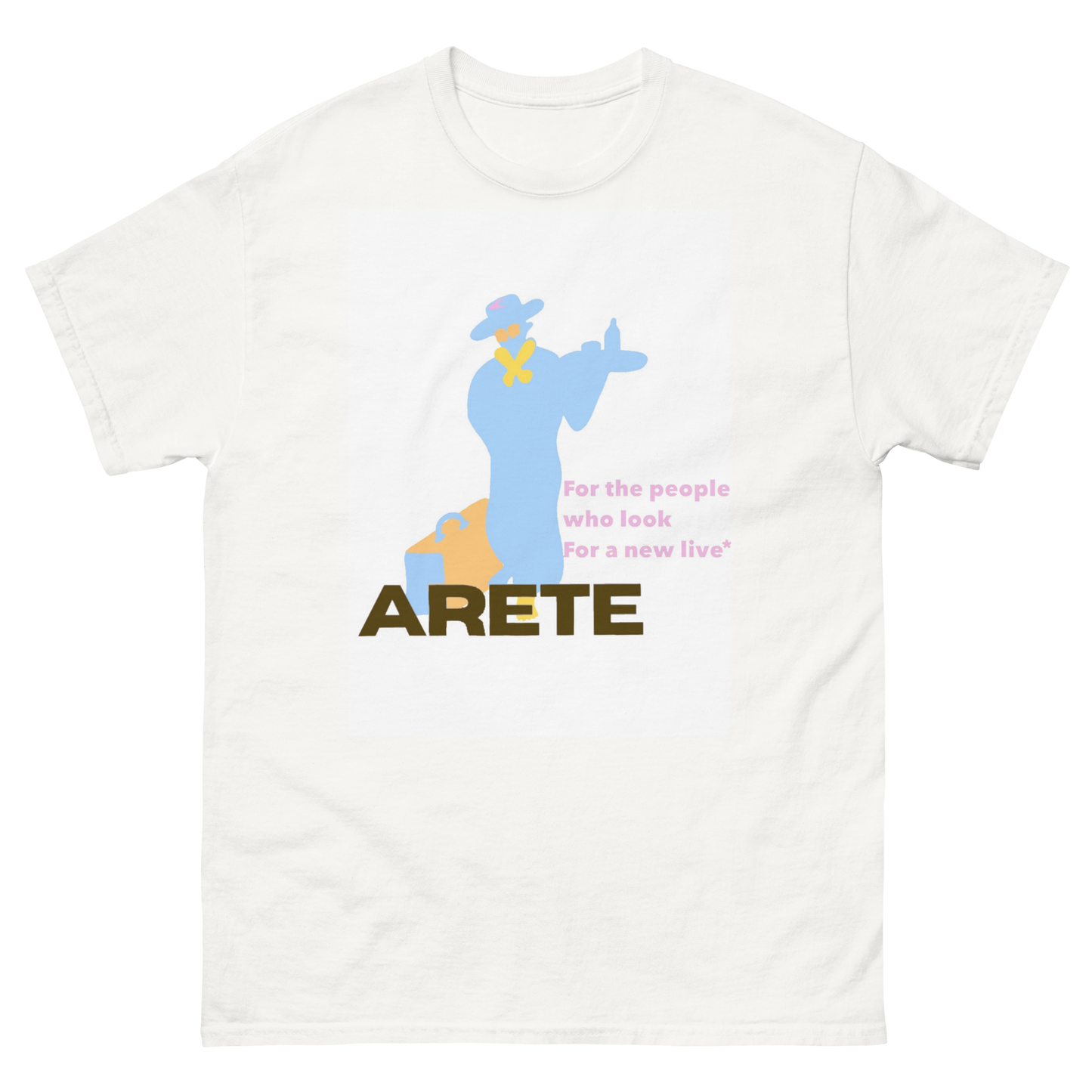 CAMISETA ARETE, WAITER - BLANCO || WINTER24